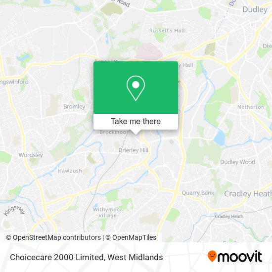 Choicecare 2000 Limited map
