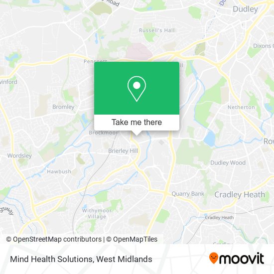 Mind Health Solutions map