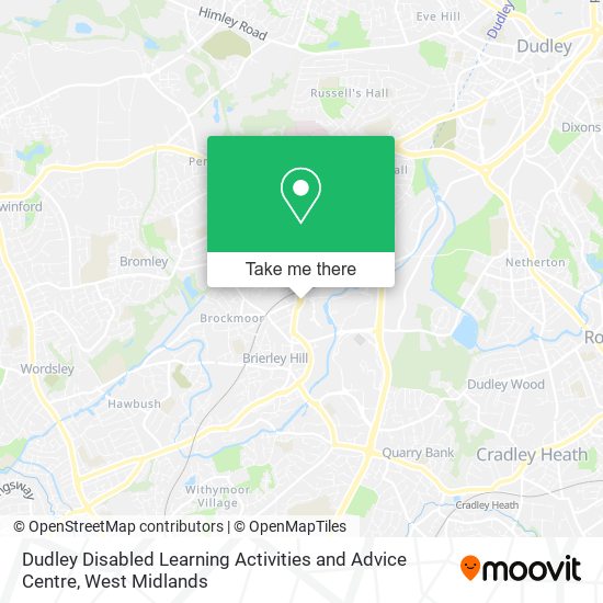 Dudley Disabled Learning Activities and Advice Centre map