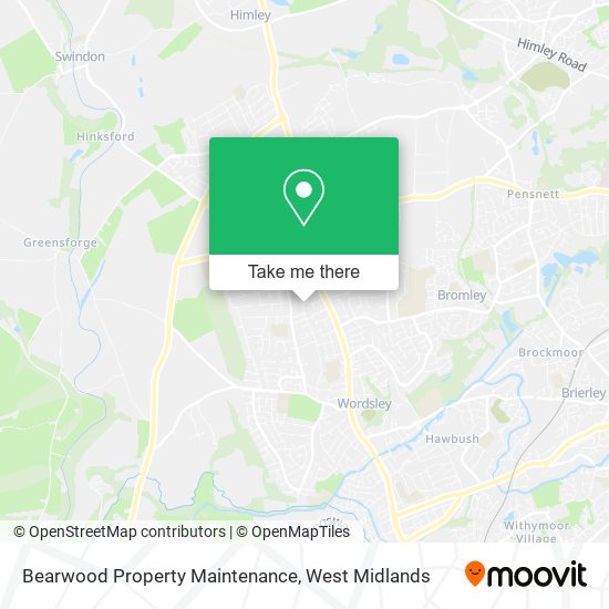 Bearwood Property Maintenance map