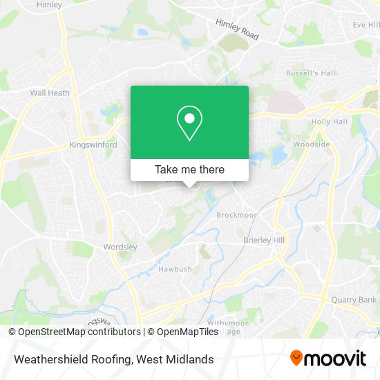 Weathershield Roofing map