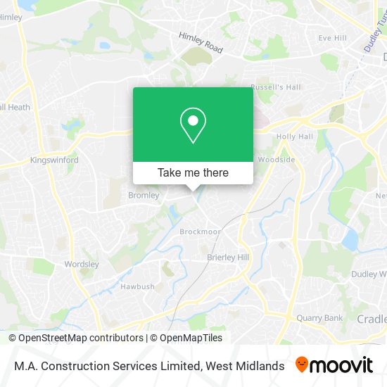 M.A. Construction Services Limited map