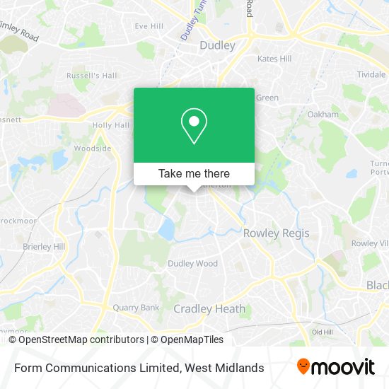 Form Communications Limited map