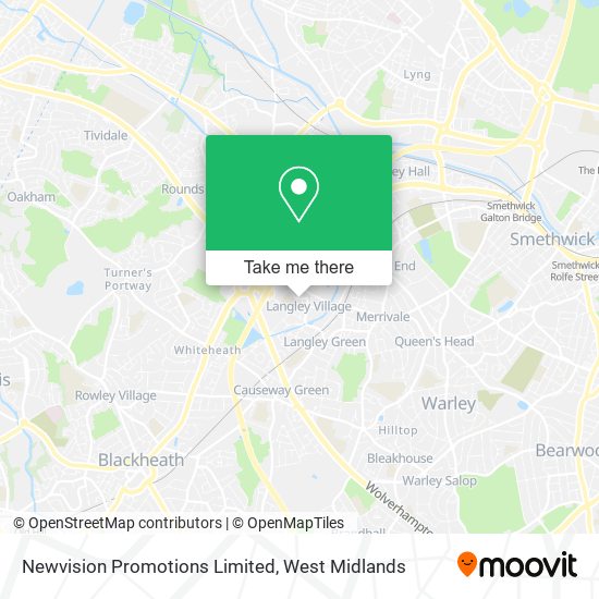 Newvision Promotions Limited map
