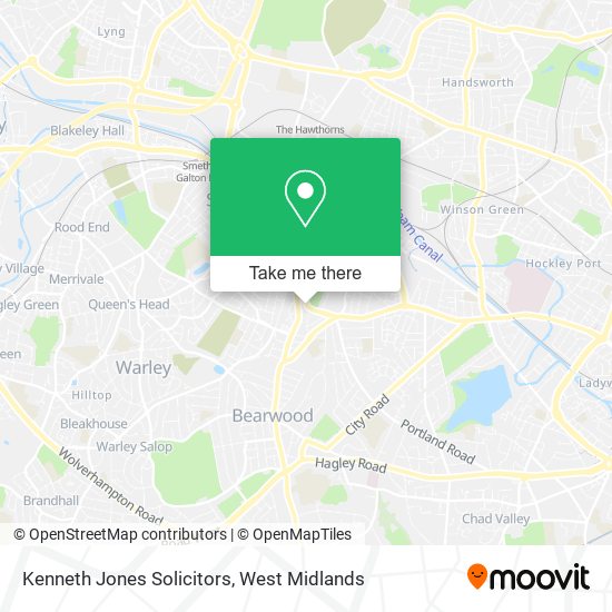 Kenneth Jones Solicitors map