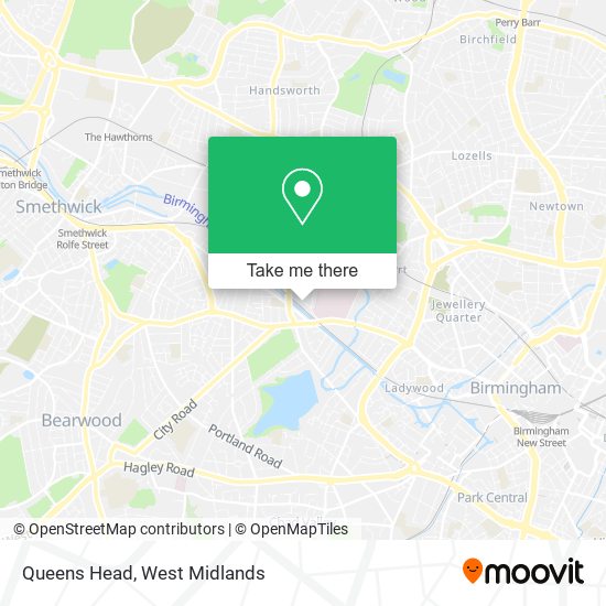 Queens Head map