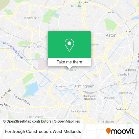 Fordrough Construction map