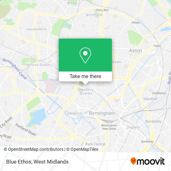 Blue Ethos map