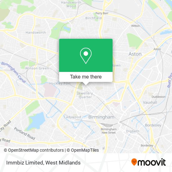 Immbiz Limited map