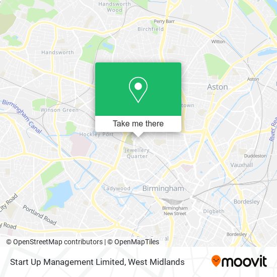 Start Up Management Limited map