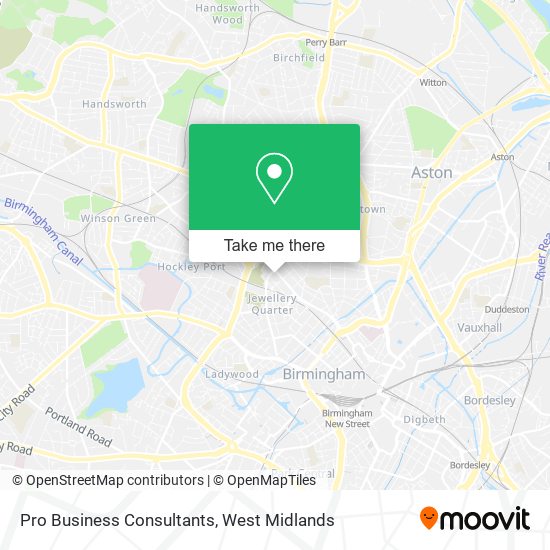 Pro Business Consultants map