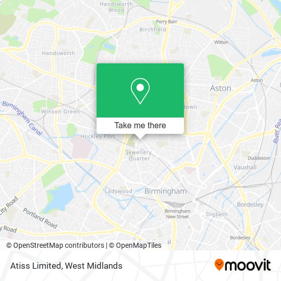 Atiss Limited map