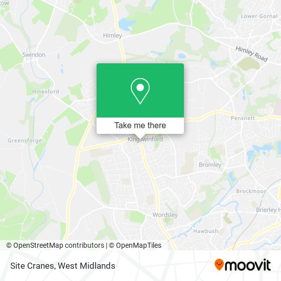 Site Cranes map