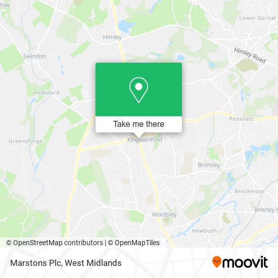 Marstons Plc map