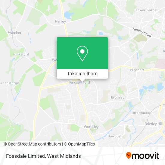 Fossdale Limited map