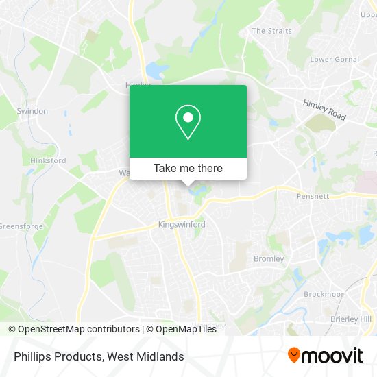 Phillips Products map