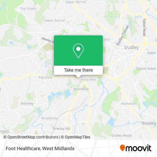Foot Healthcare map