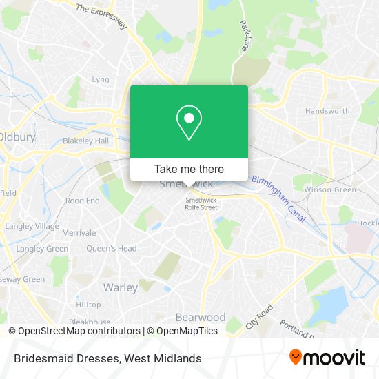 Bridesmaid Dresses map