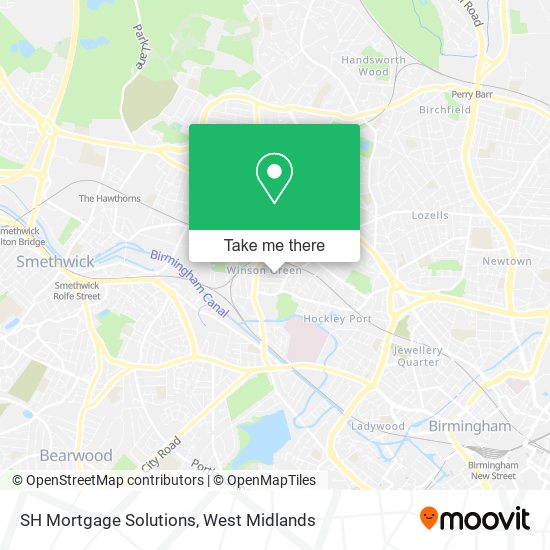 SH Mortgage Solutions map