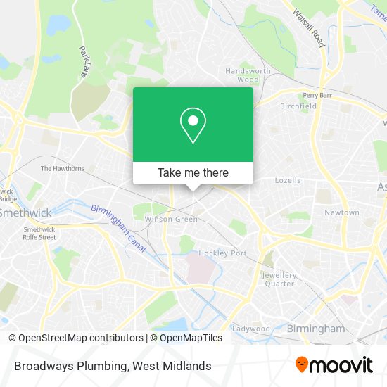 Broadways Plumbing map