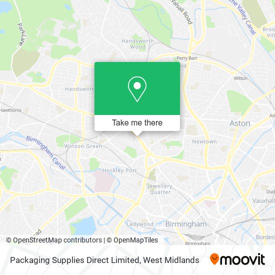 Packaging Supplies Direct Limited map