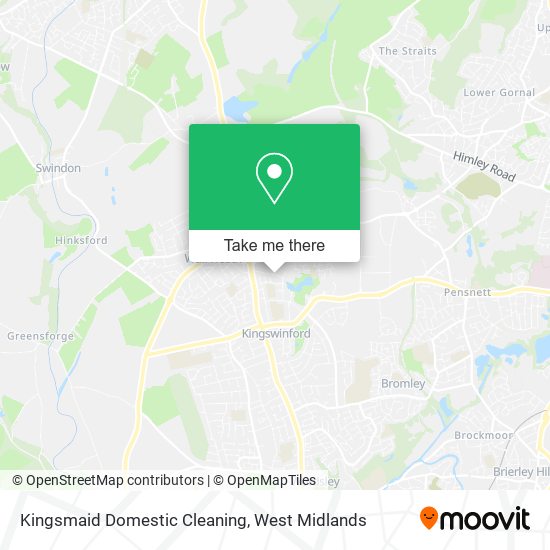 Kingsmaid Domestic Cleaning map