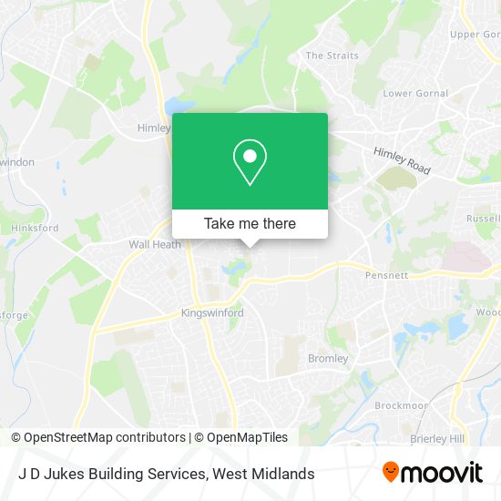 J D Jukes Building Services map