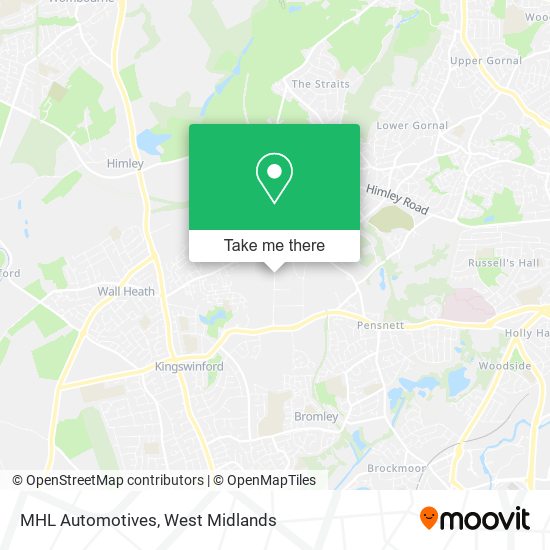 MHL Automotives map