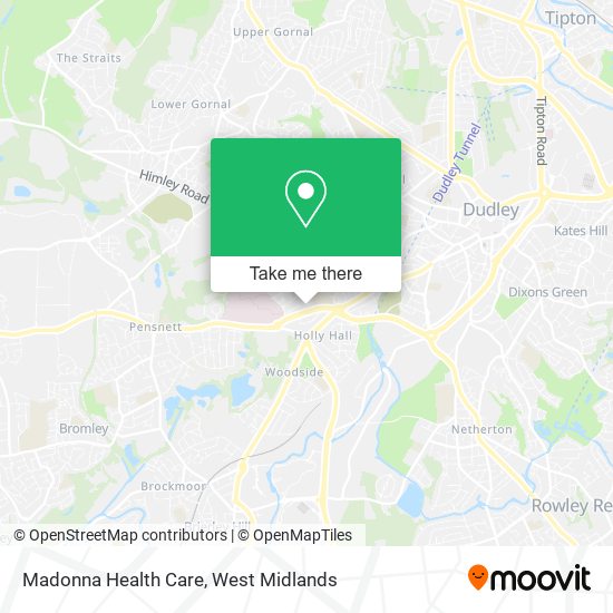 Madonna Health Care map