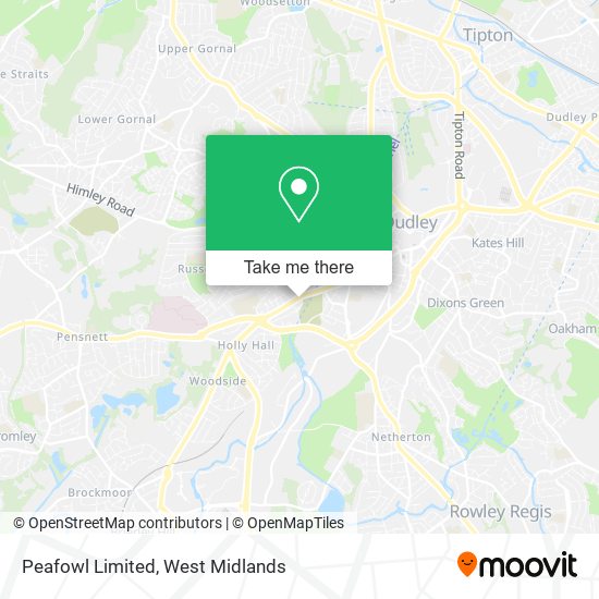 Peafowl Limited map