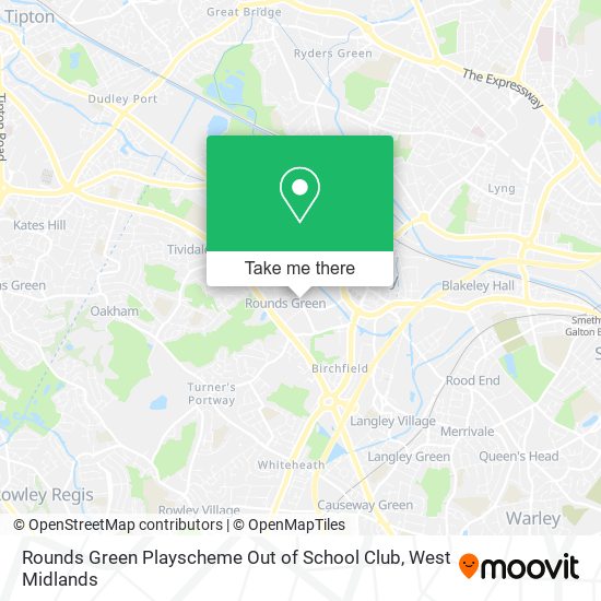 Rounds Green Playscheme Out of School Club map