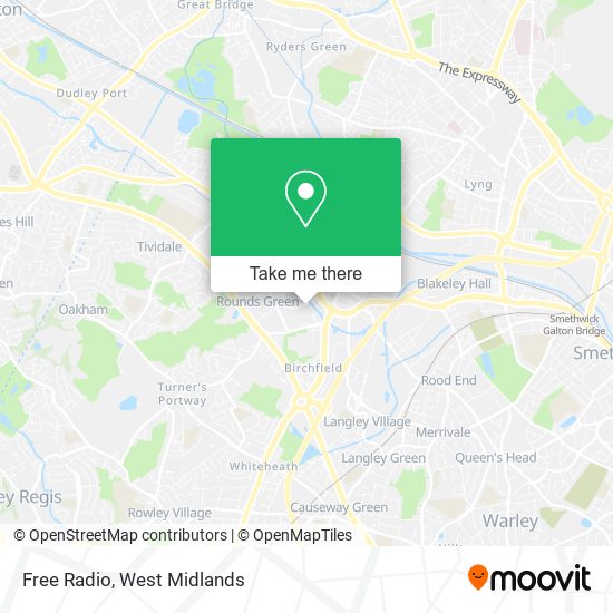 Free Radio map