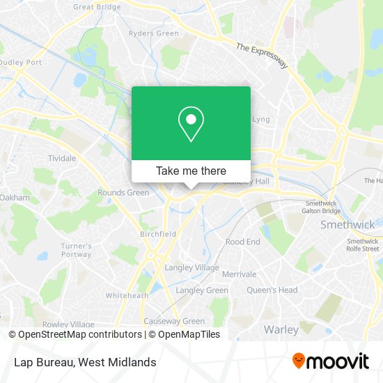 Lap Bureau map