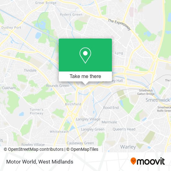 Motor World map