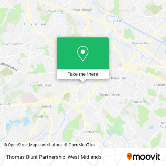 Thomas Blunt Partnership map