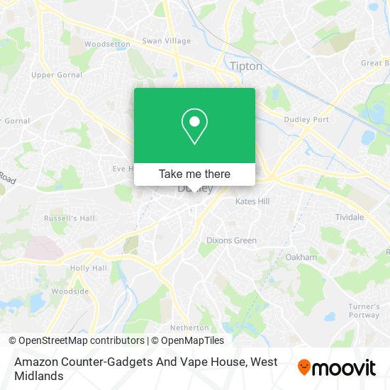 Amazon Counter-Gadgets And Vape House map