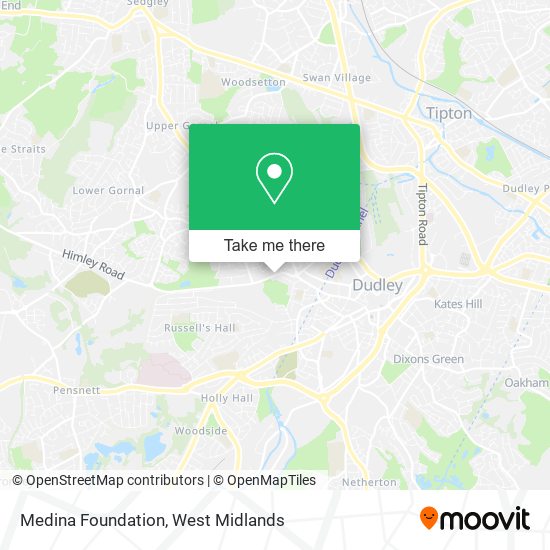 Medina Foundation map