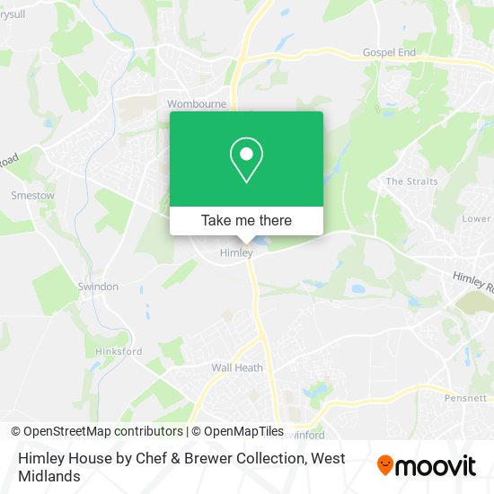 Himley House by Chef & Brewer Collection map