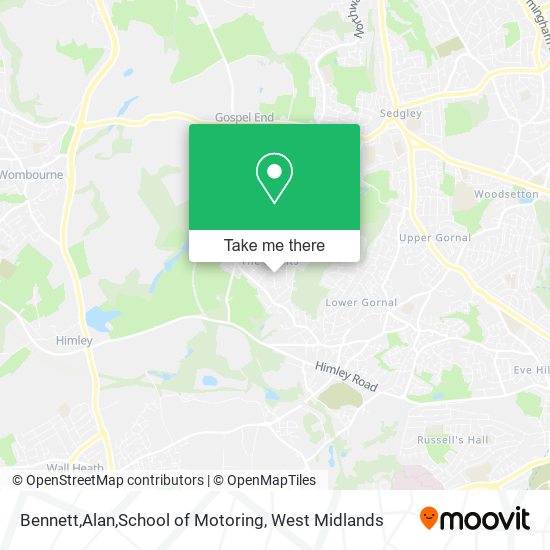 Bennett,Alan,School of Motoring map