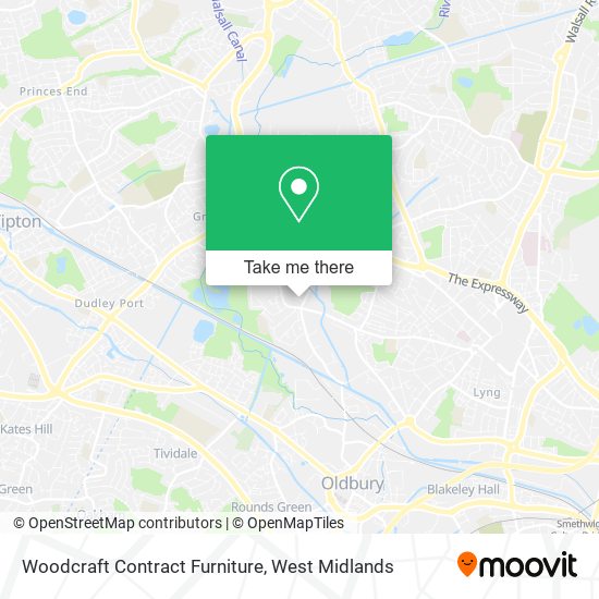 Woodcraft Contract Furniture map