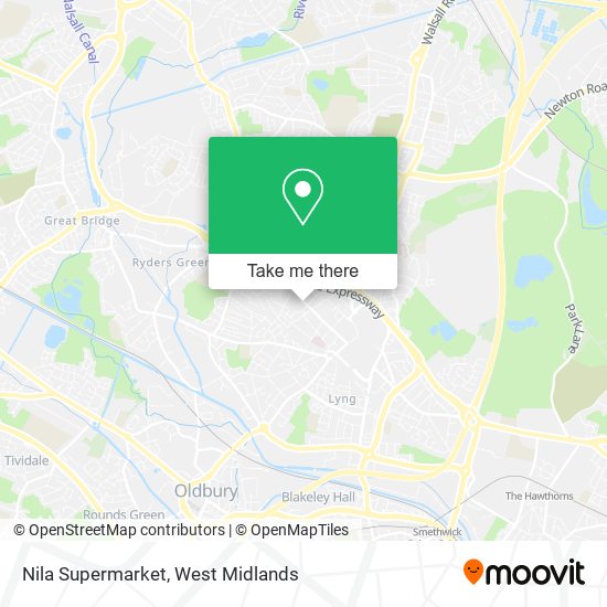 Nila Supermarket map