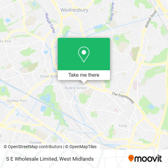 S E Wholesale Limited map