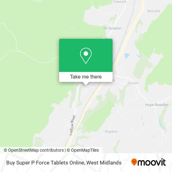 Buy Super P Force Tablets Online map
