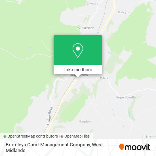 Bromleys Court Management Company map