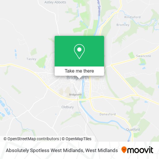 Absolutely Spotless West Midlands map