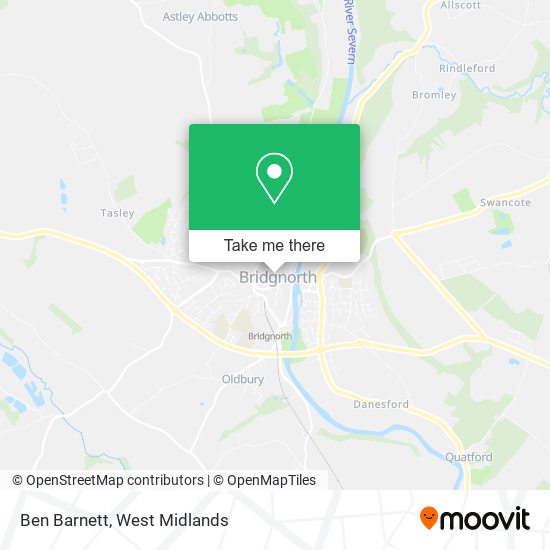 Ben Barnett map