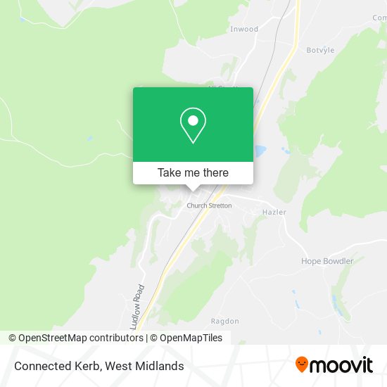 Connected Kerb map
