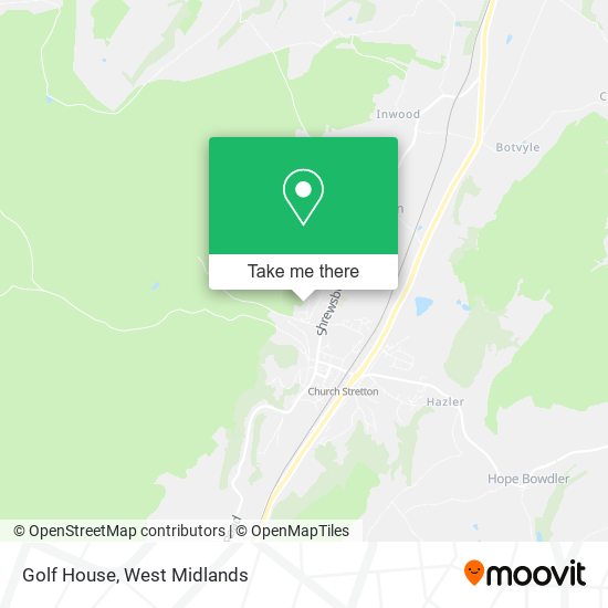 Golf House map