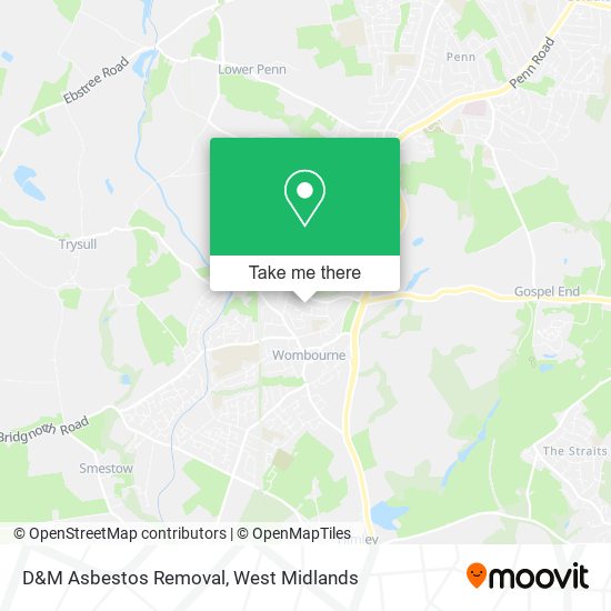 D&M Asbestos Removal map