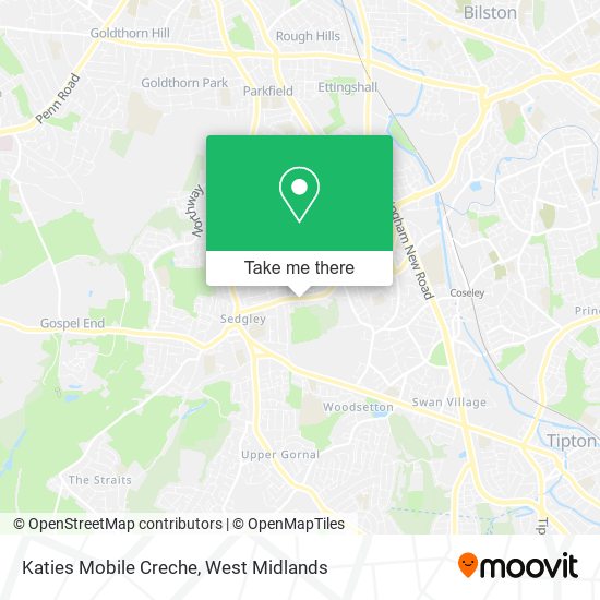 Katies Mobile Creche map